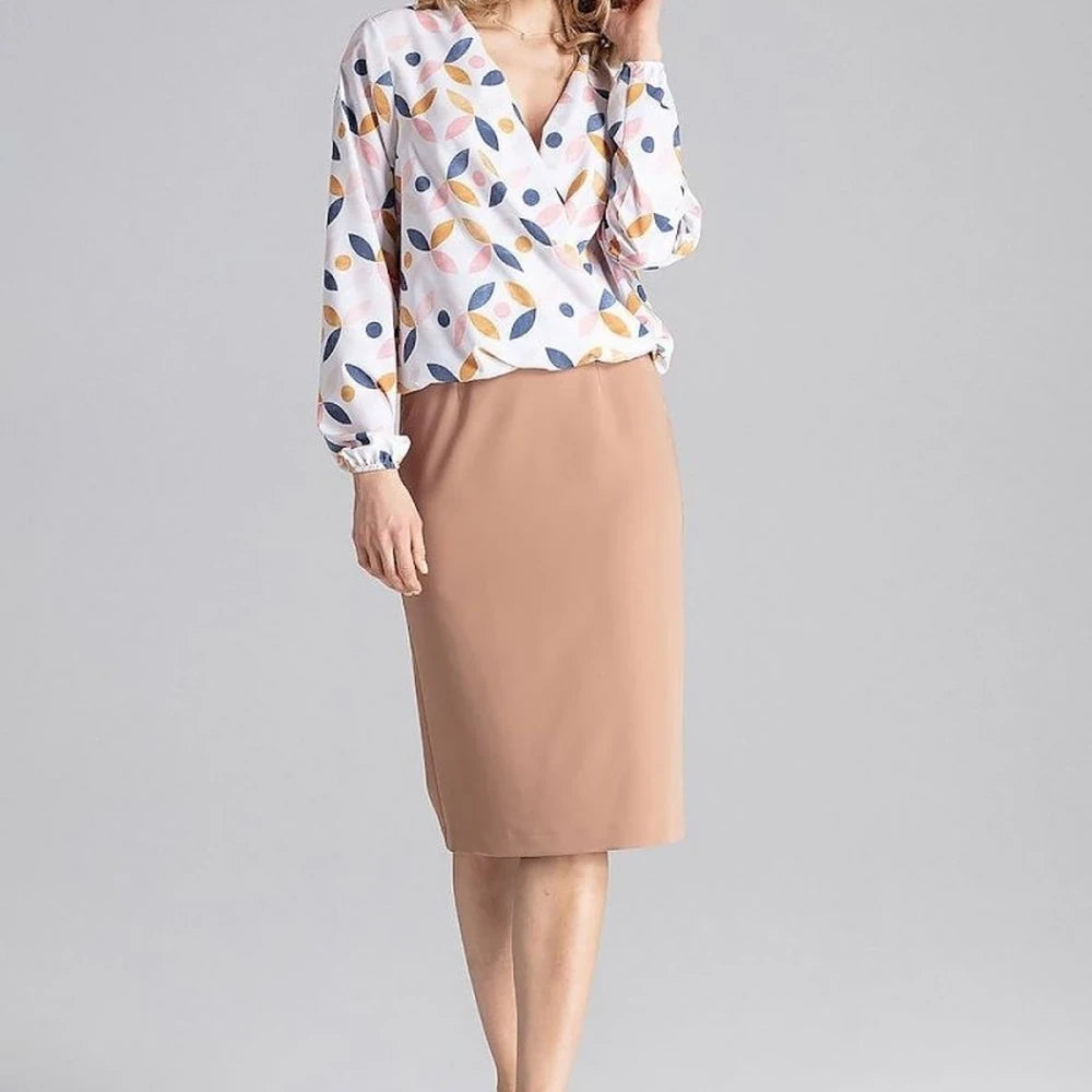Classic Knee-Length Pencil Skirt