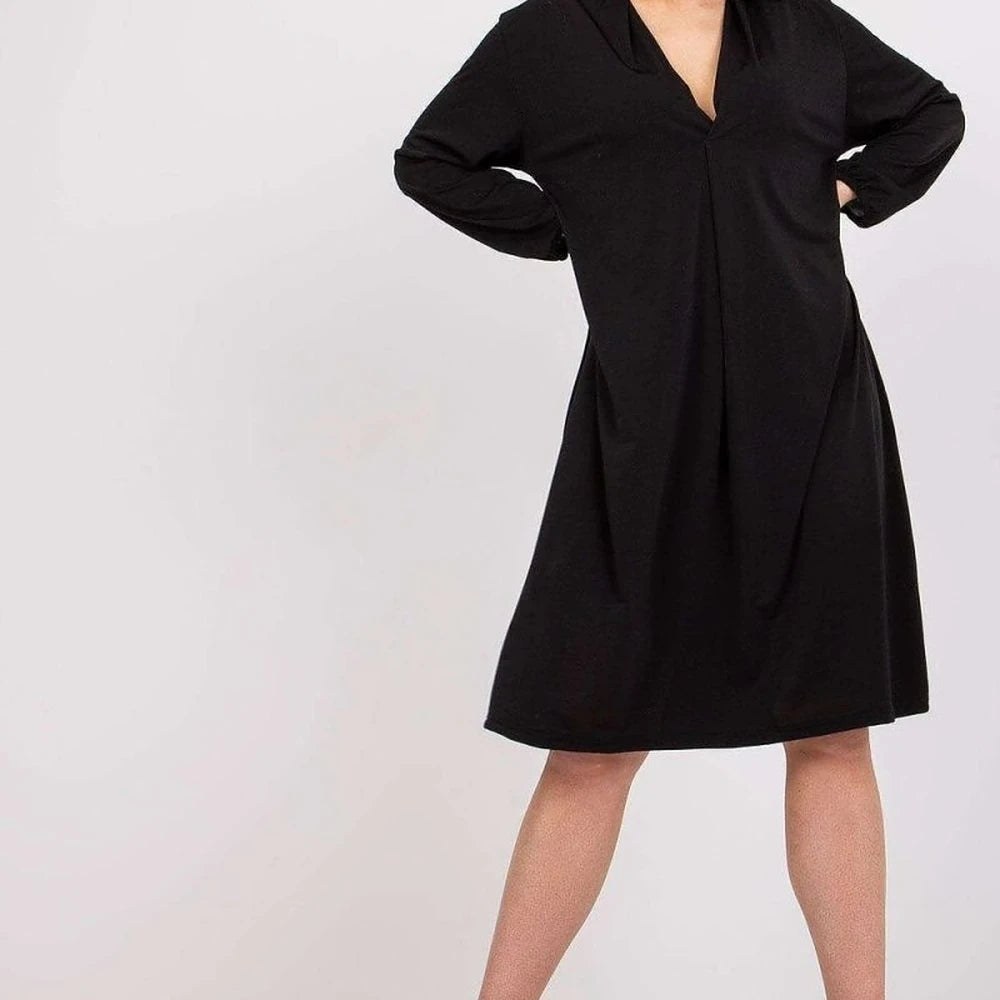 Loose Fit Long Sleeve Day Dress