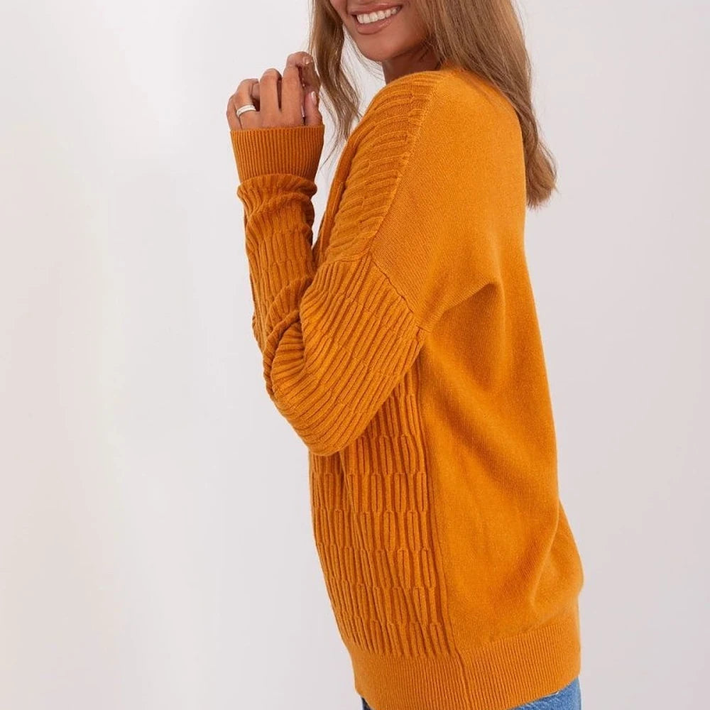 Women's Variegated Knit Sweater