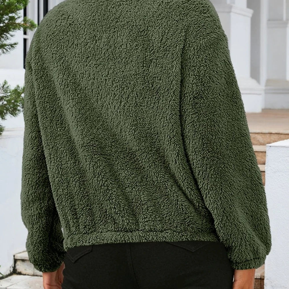 Zip Up Turtleneck Jacket