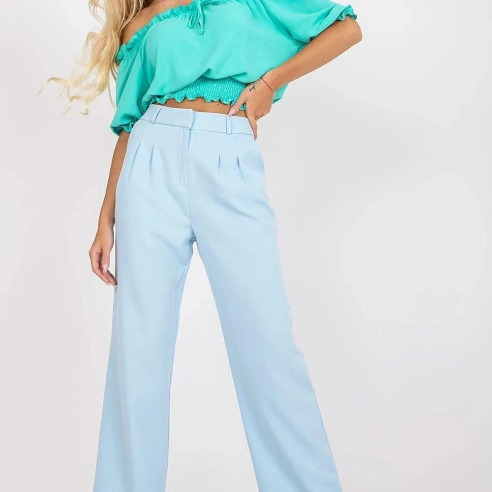 Women's Wide Leg Pants with Belt