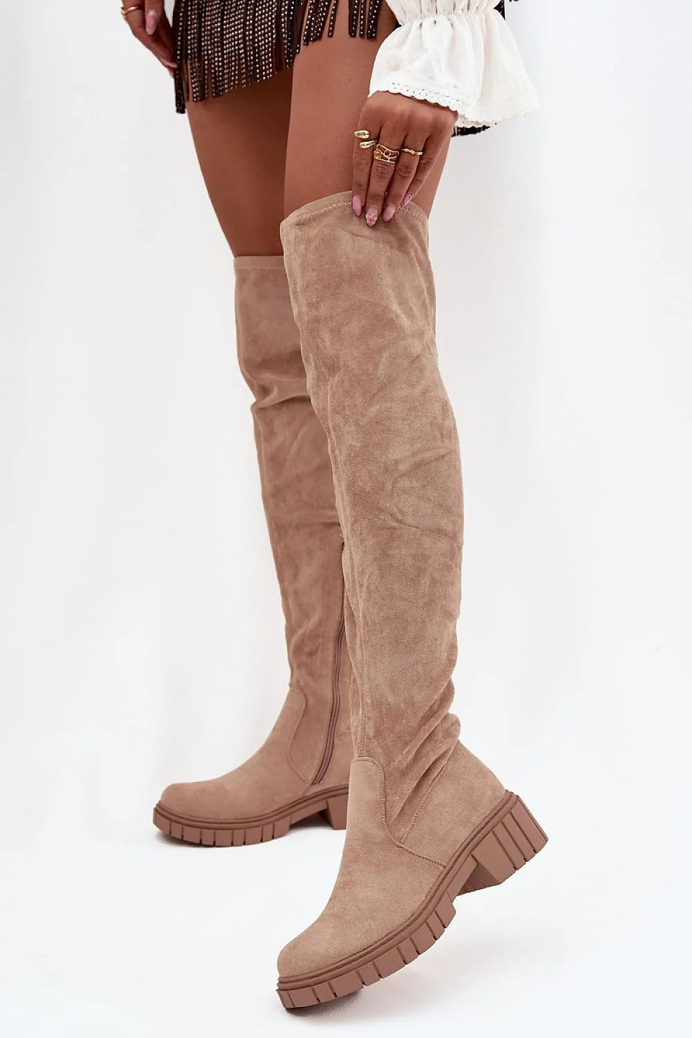 Thigh-Hight Boots Step in style