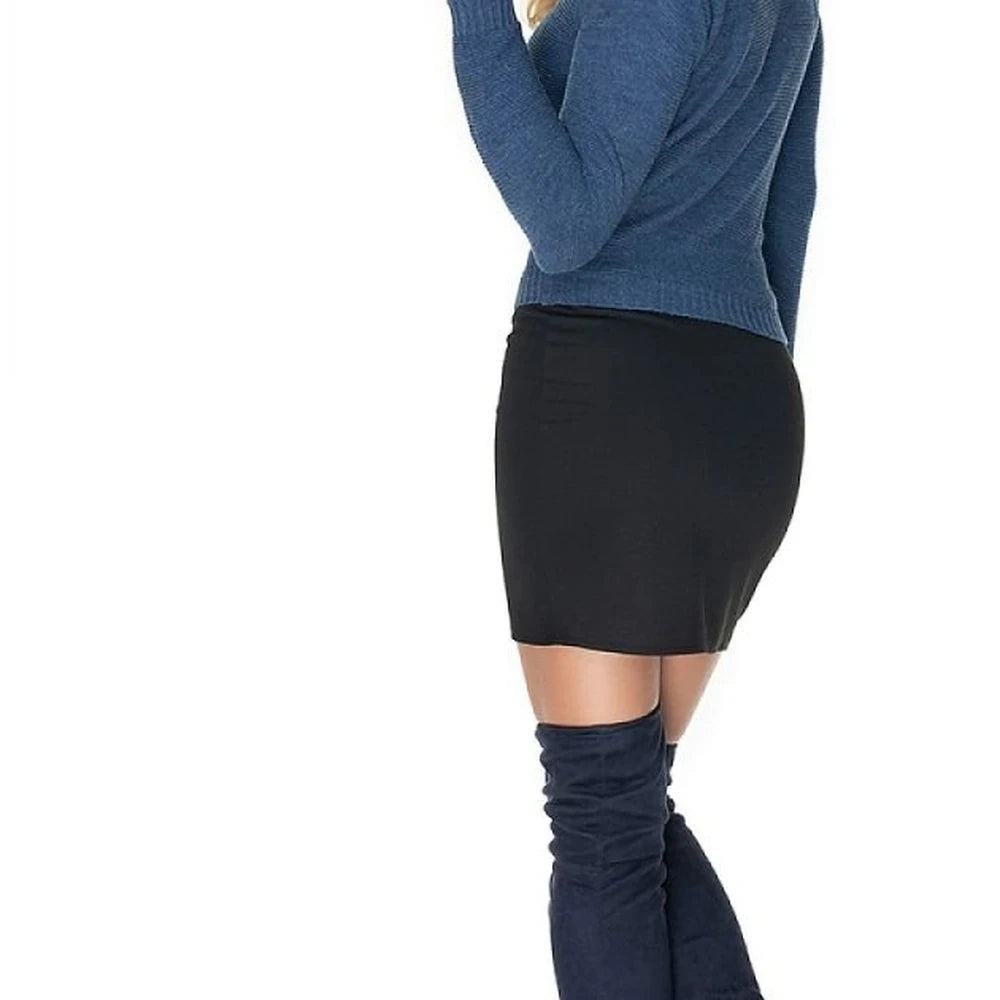 Fitted Acrylic Jumper with Long Sleeves