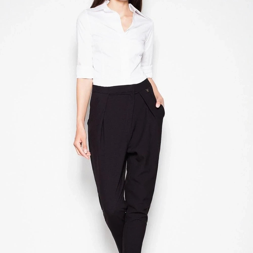 Cotton Collar Long Sleeve Shirt