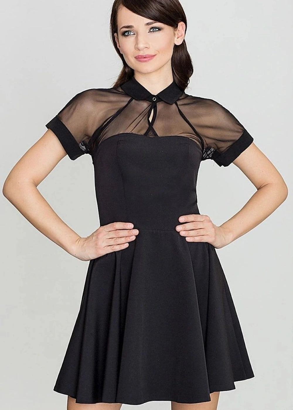 Spandex blend cocktail dress