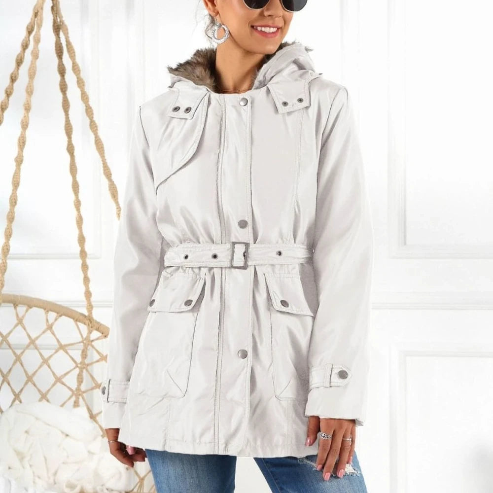Hooded Jacket with Detachable Liner