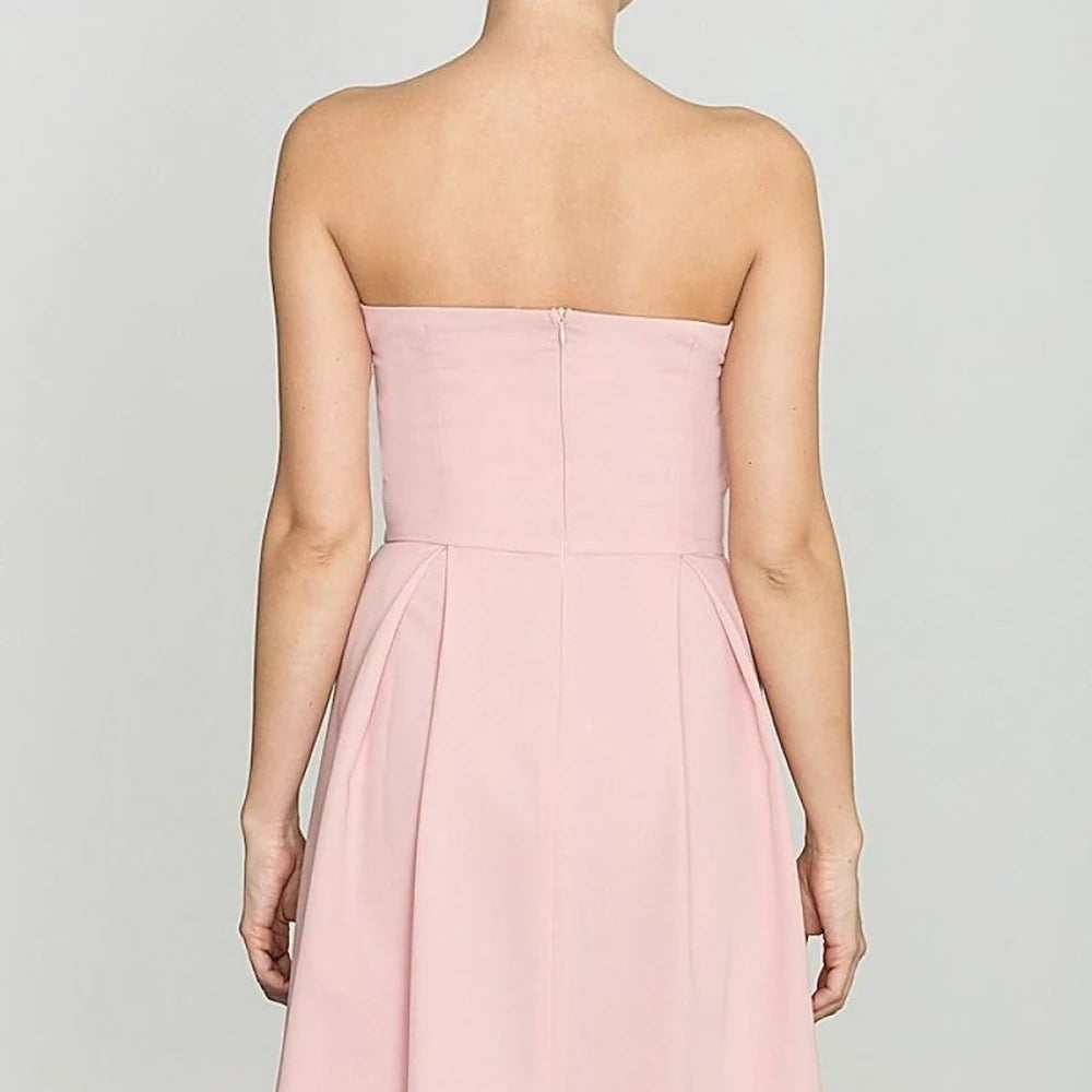 Cocktail Dress with Corset Top