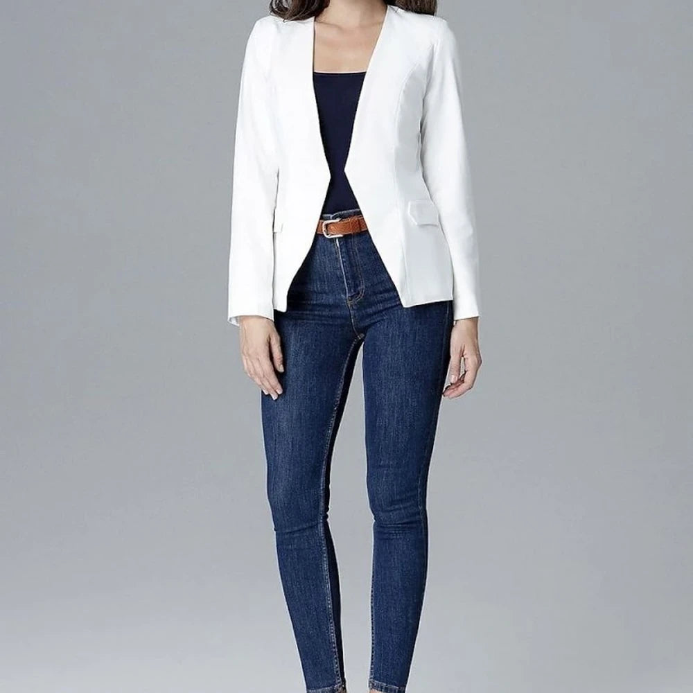 Slim Fit Lined Blazer Jacket