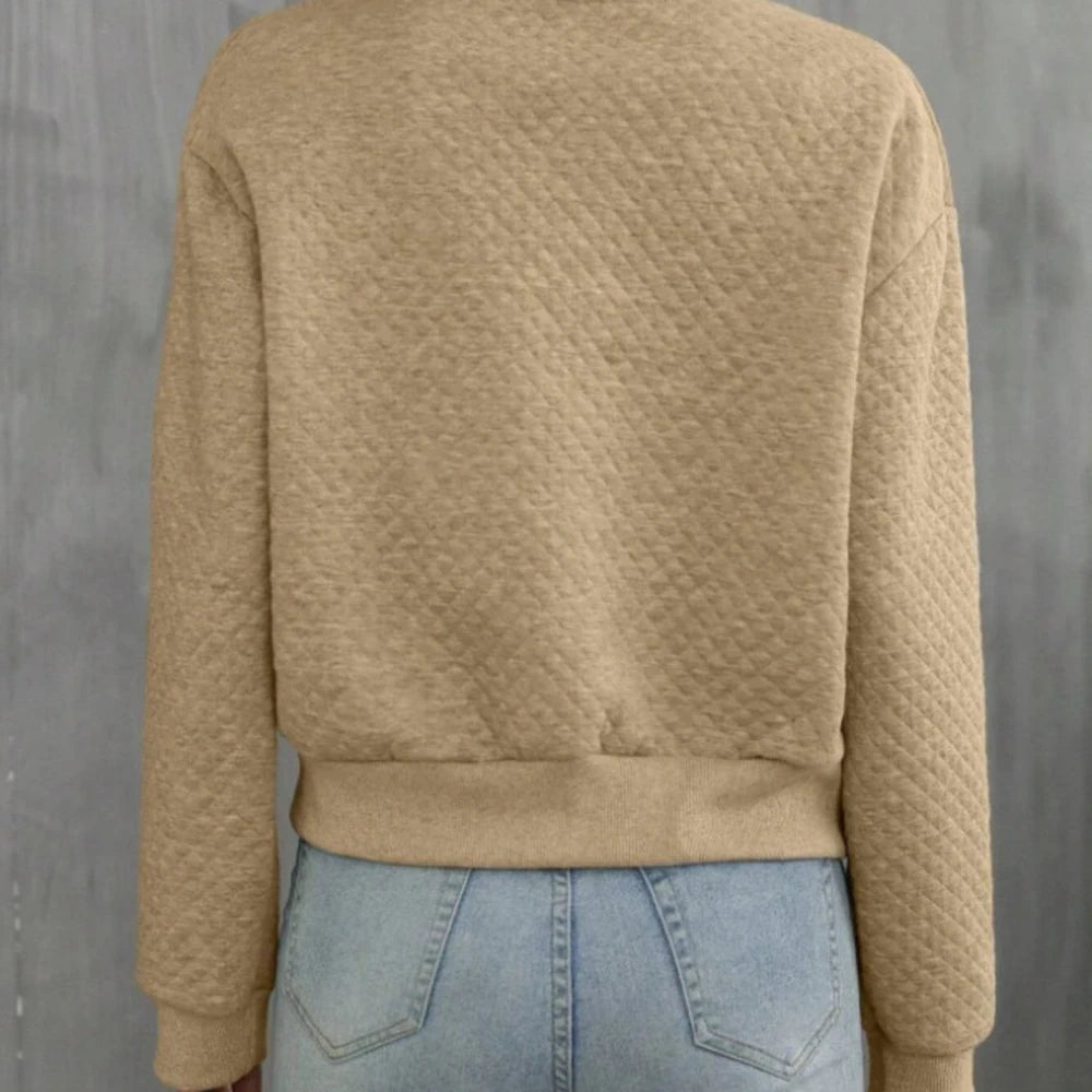 Zip Up Long Sleeve Jacket