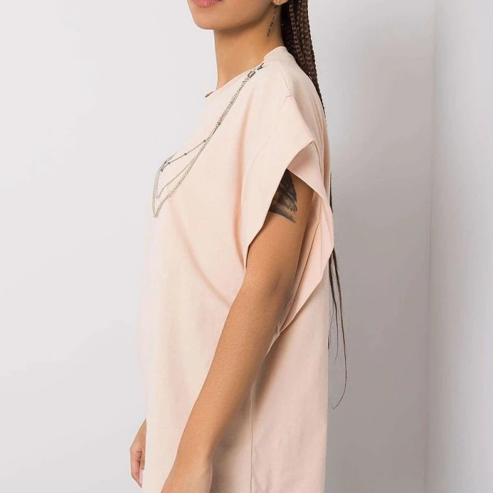 Oversize Knit Turtleneck Sweater Dress