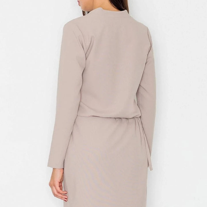 Midi Dress with Belt