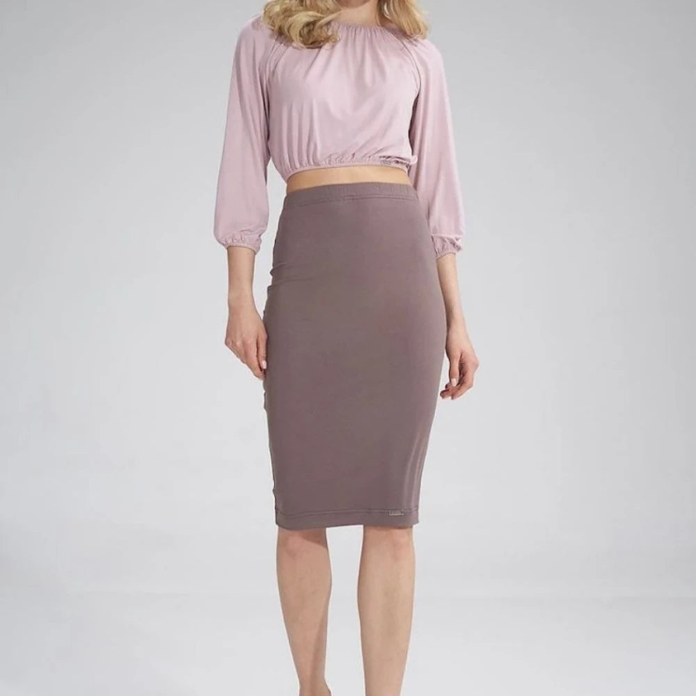 Gathered Short Sleeve Blouse