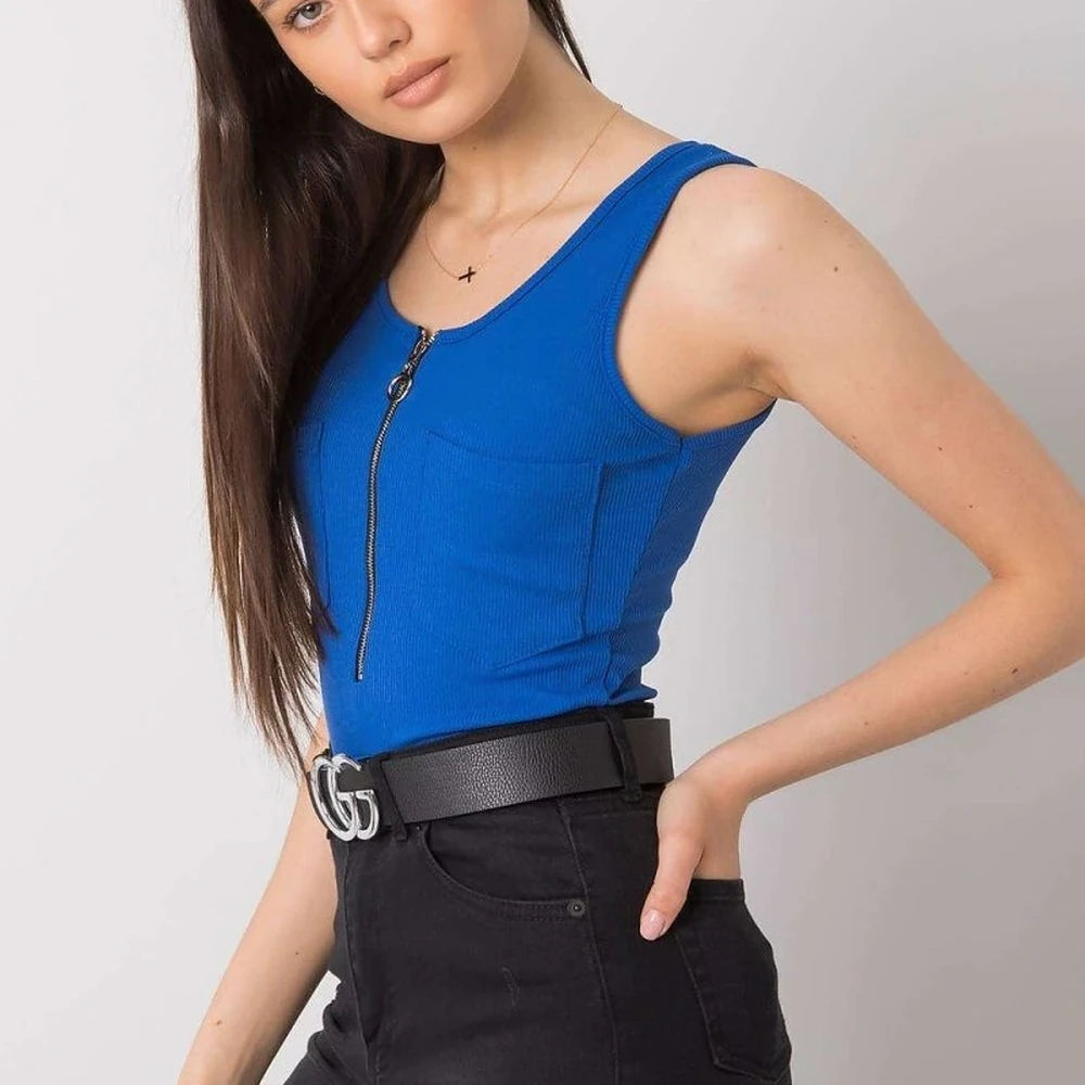 T-shirt with Zipped Pockets