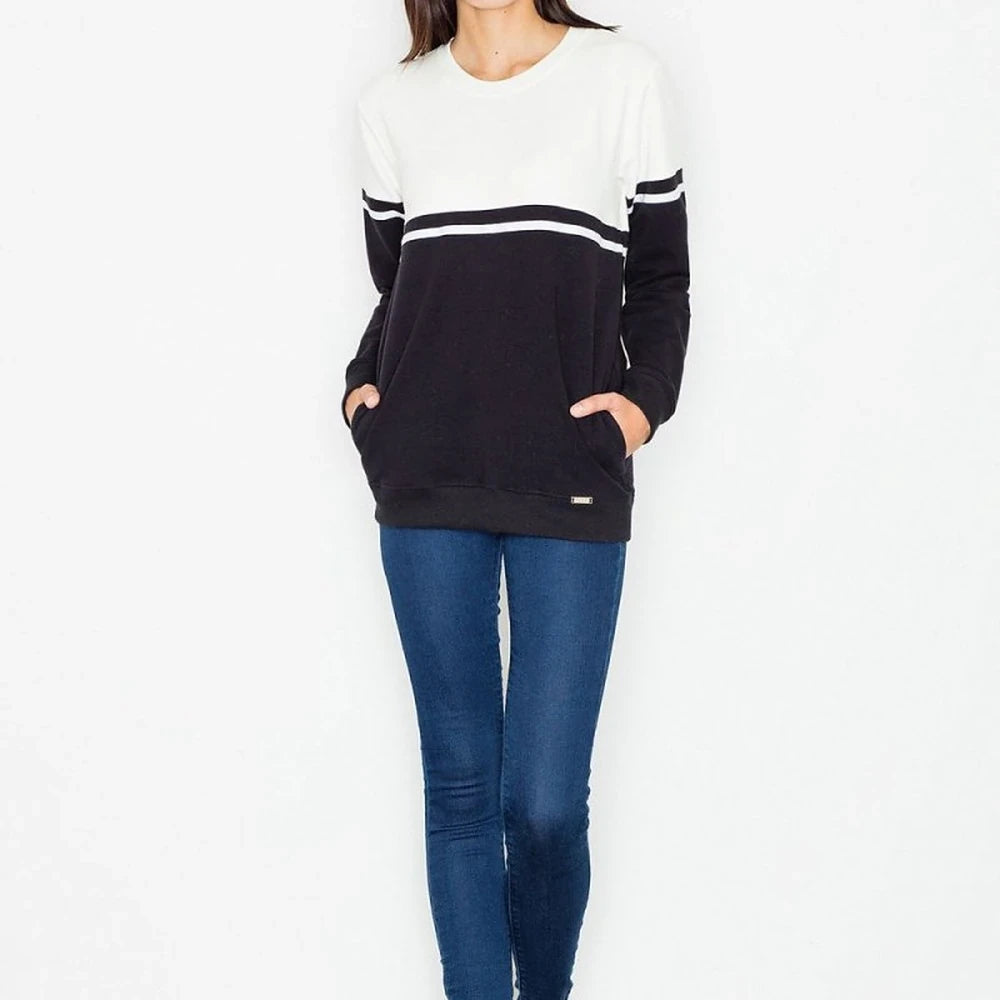 Soft Knit Round Neck Sweatshirt