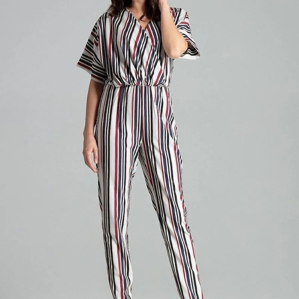 Floral Jumpsuit with Straight Pants