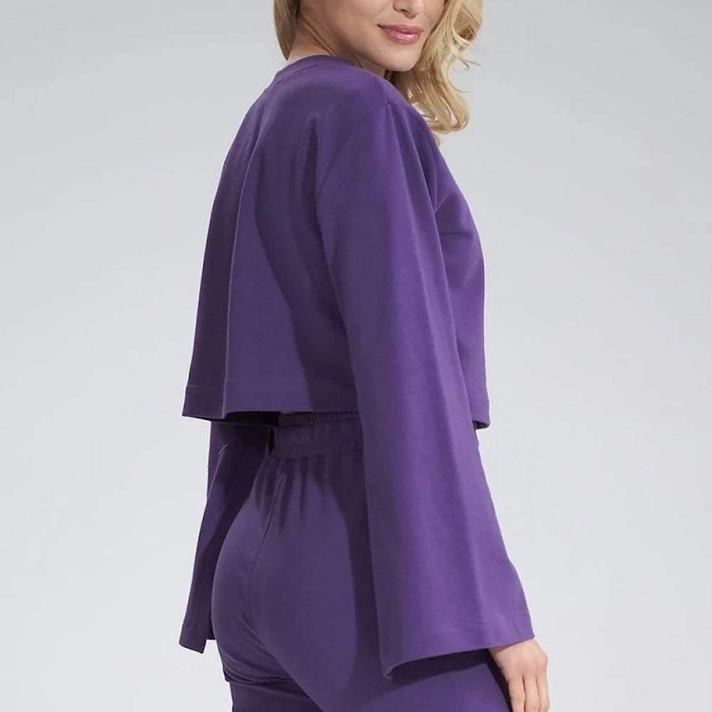 Cotton Wide Sleeve Sweatshirt