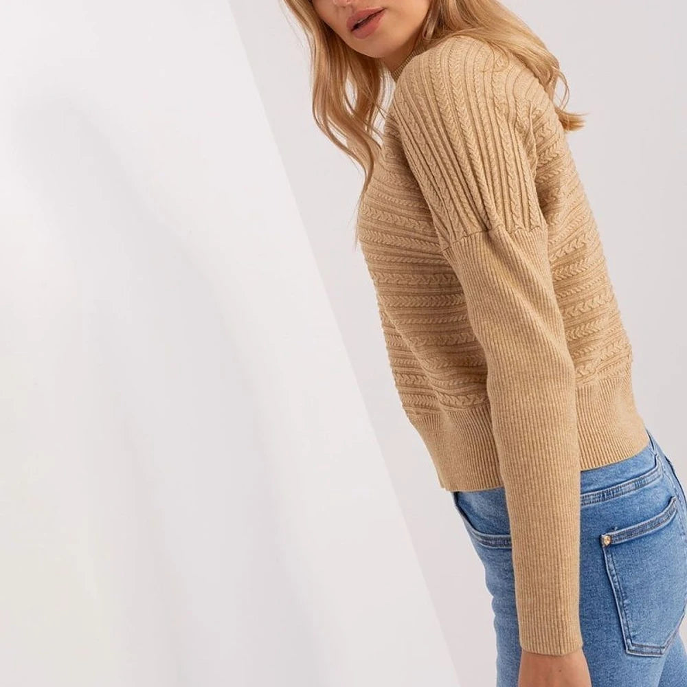 Women's Long Sleeve Turtleneck Sweater