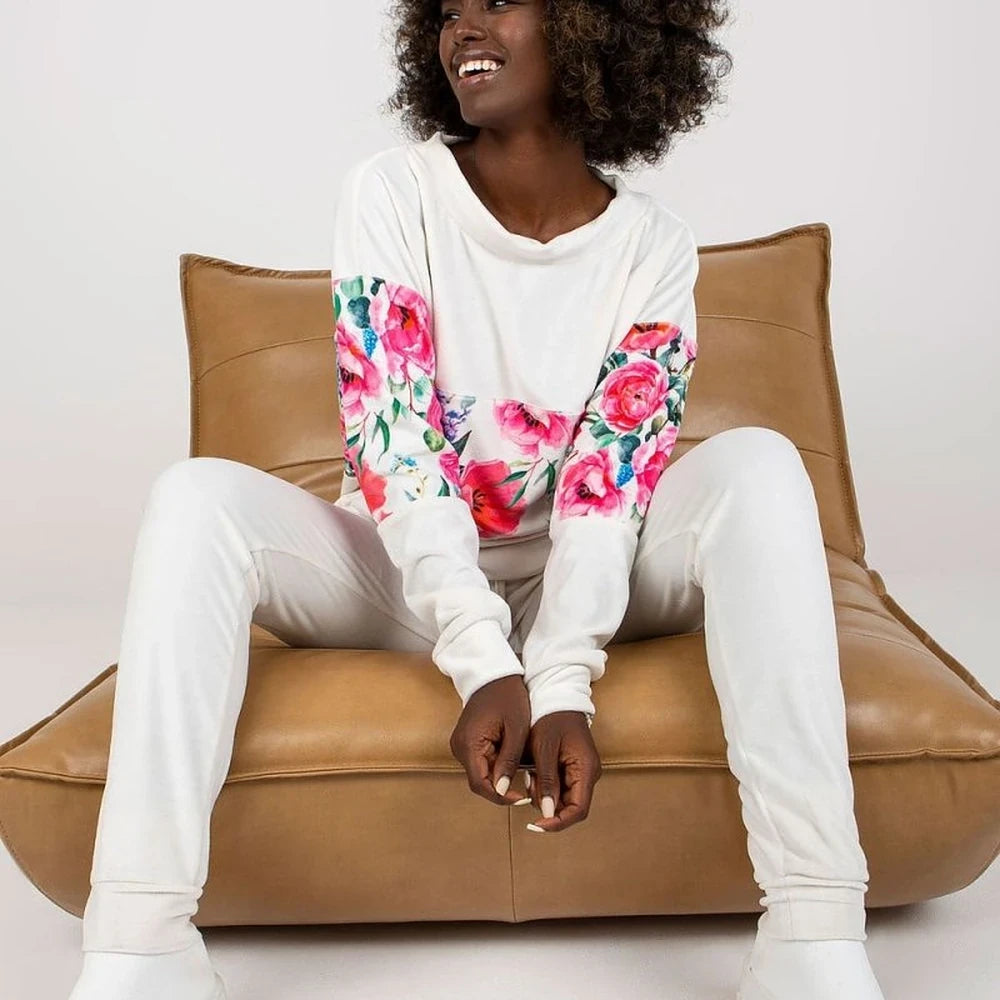 Parisian Knit Set: Sweatshirt & Pants