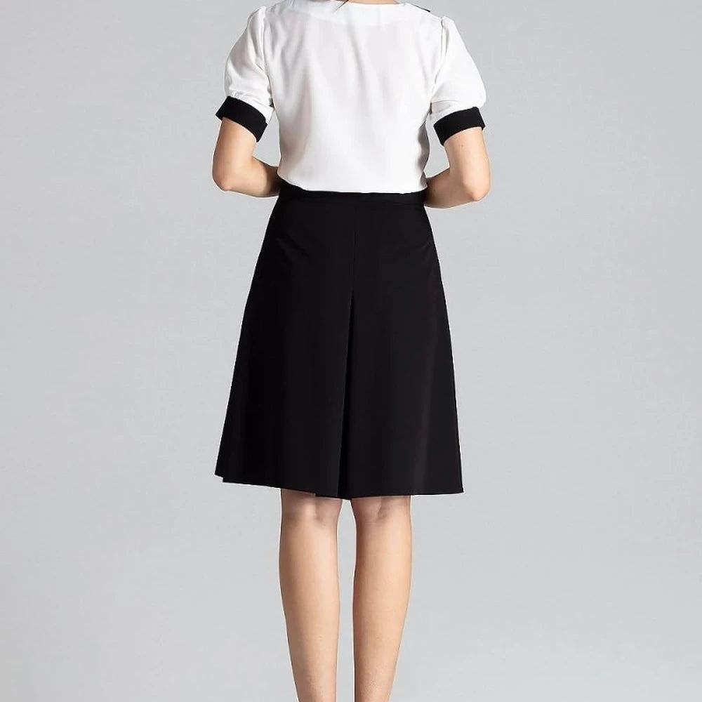 Short Sleeve Blouse with Collar