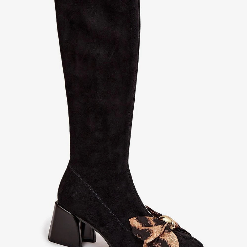 Heel boots Step in style