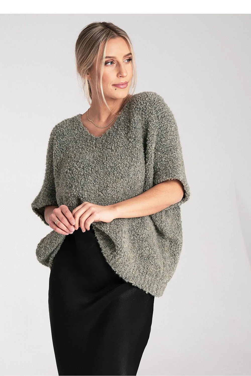 Short sleeve sweater Figl