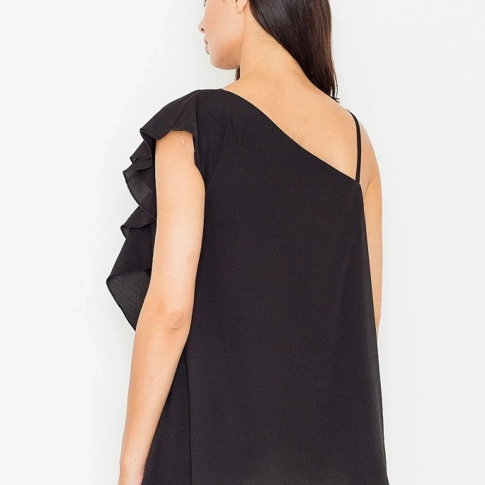 Women's Elegant Frill Blouse | Versatile Top