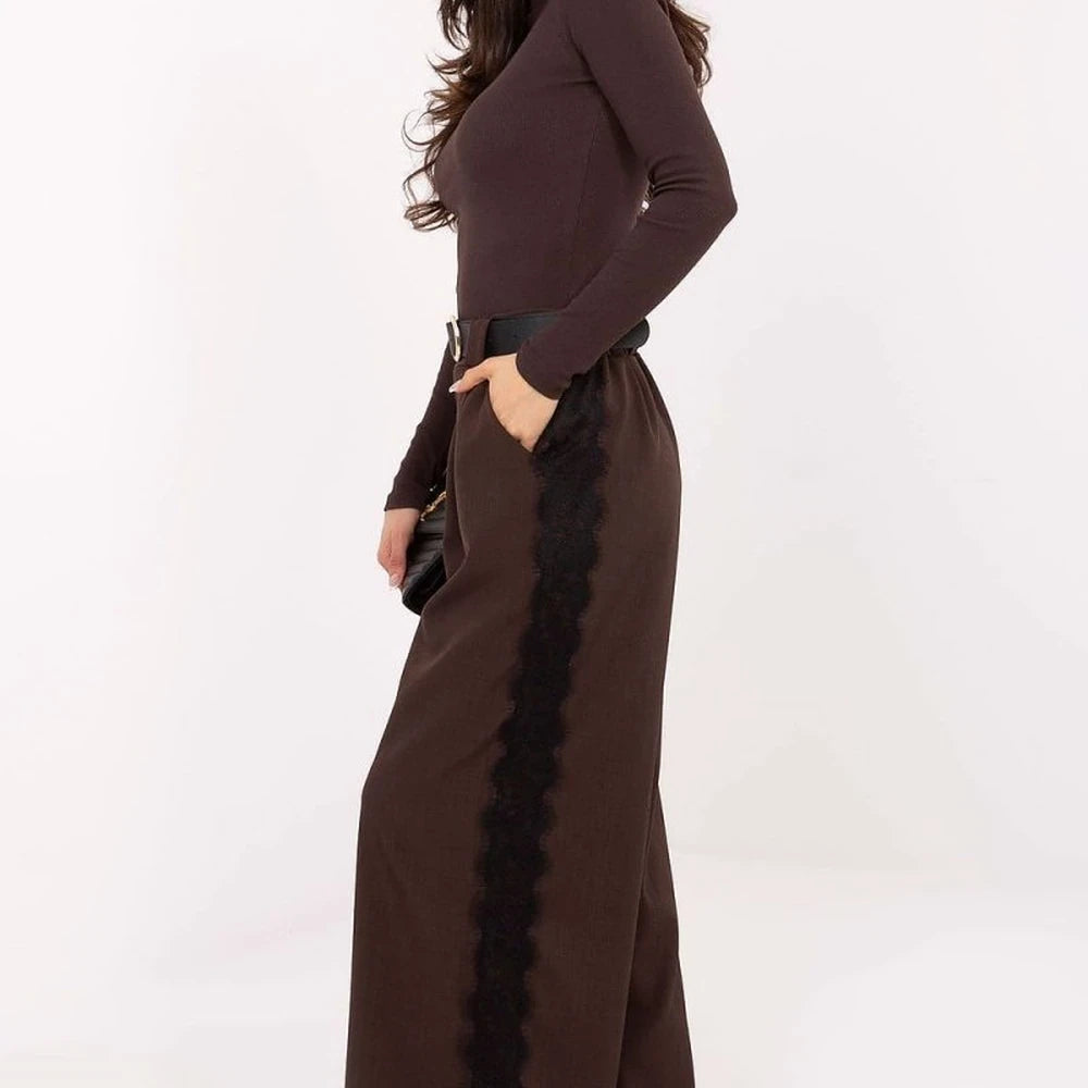 Cotton Spandex Turtleneck Sweater