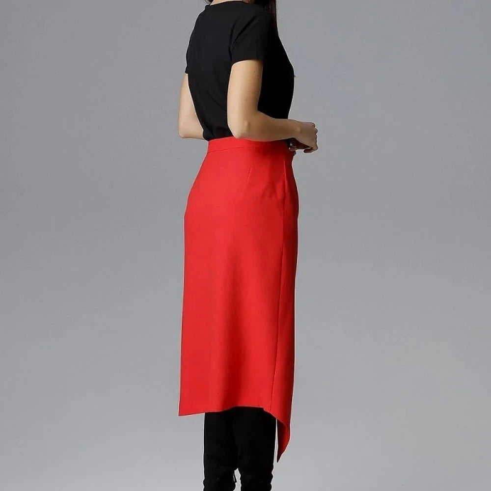 Cropped Pants with Chain Detail