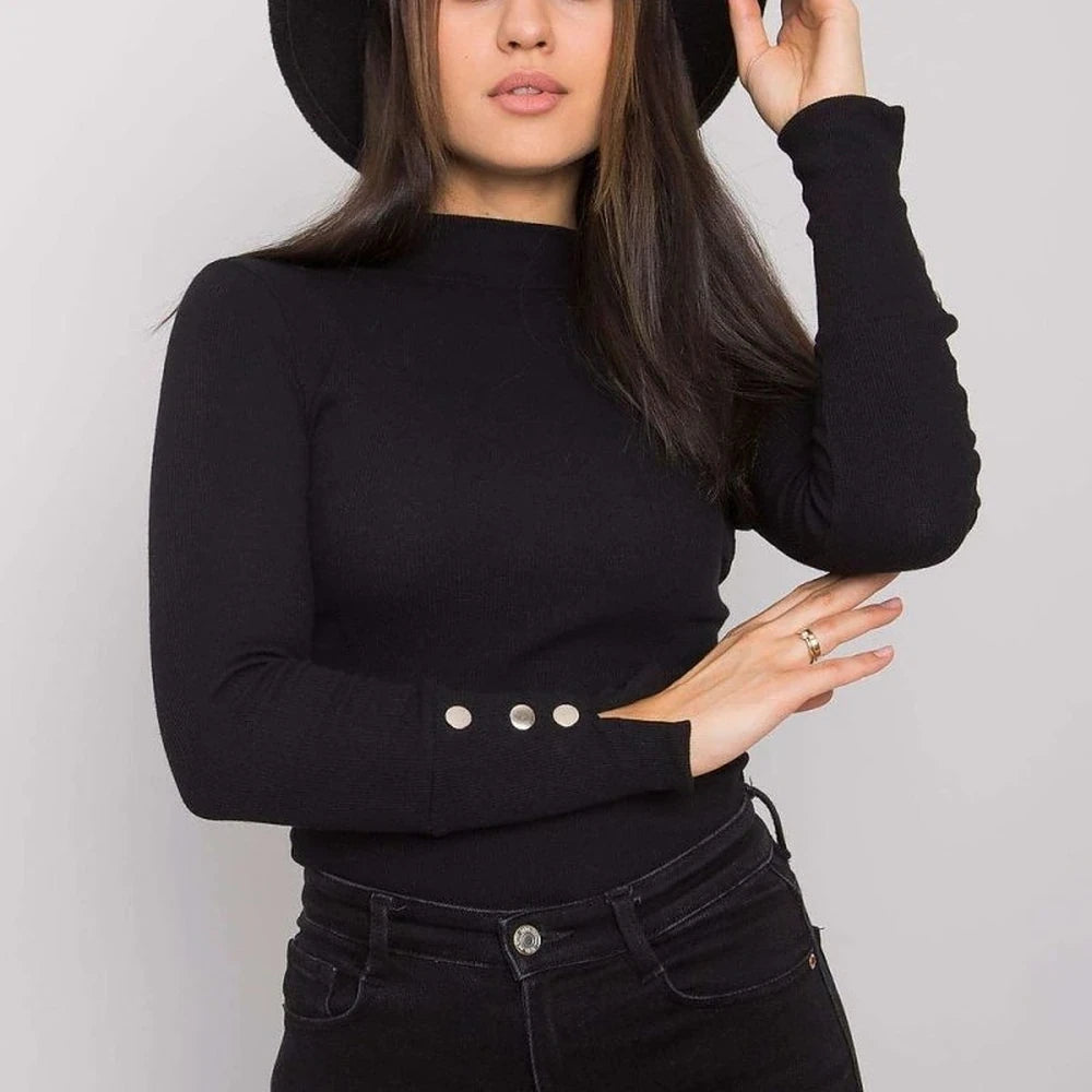 Fitted Blouse - Rue Paris Elegant