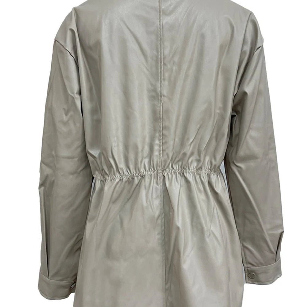 Snap Down Collared Jacket