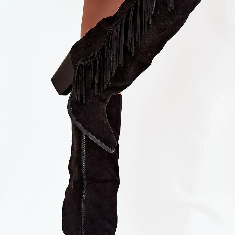 Heel boots Step in style