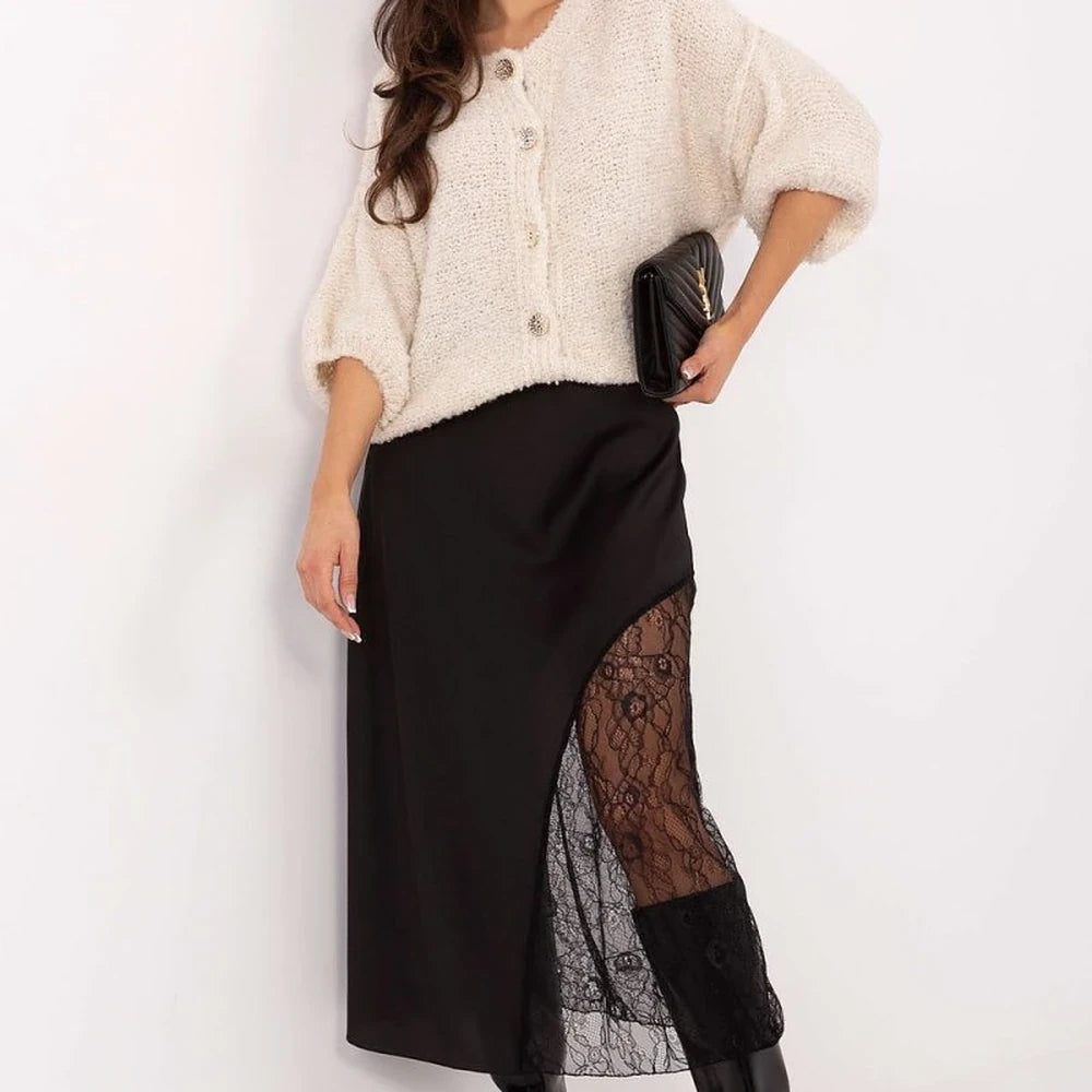 Textured Knit Button Front Cardigan Sweater