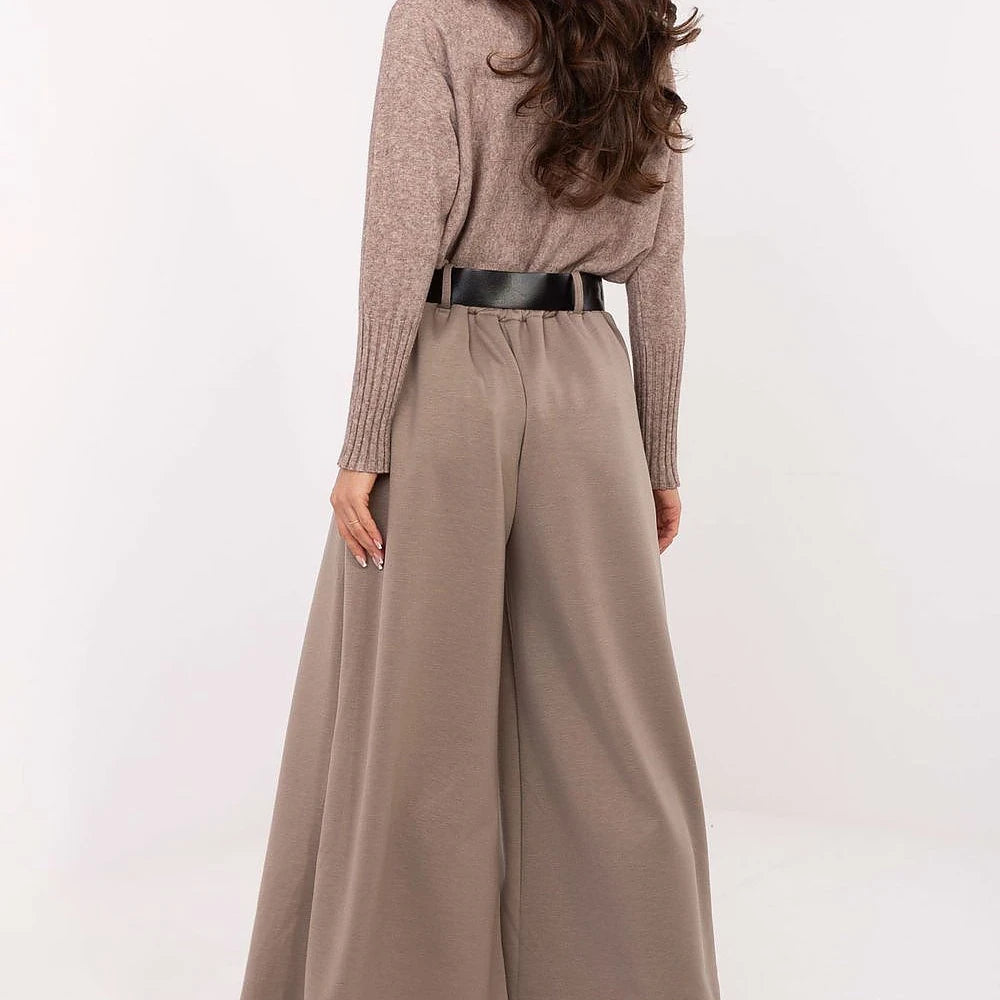 Wide Leg Palazzo Trousers