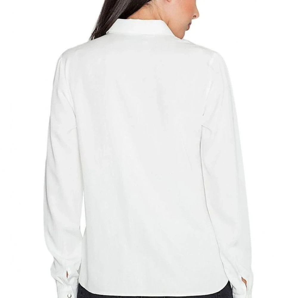 Viscose Long Sleeve Shirt with Pocket
