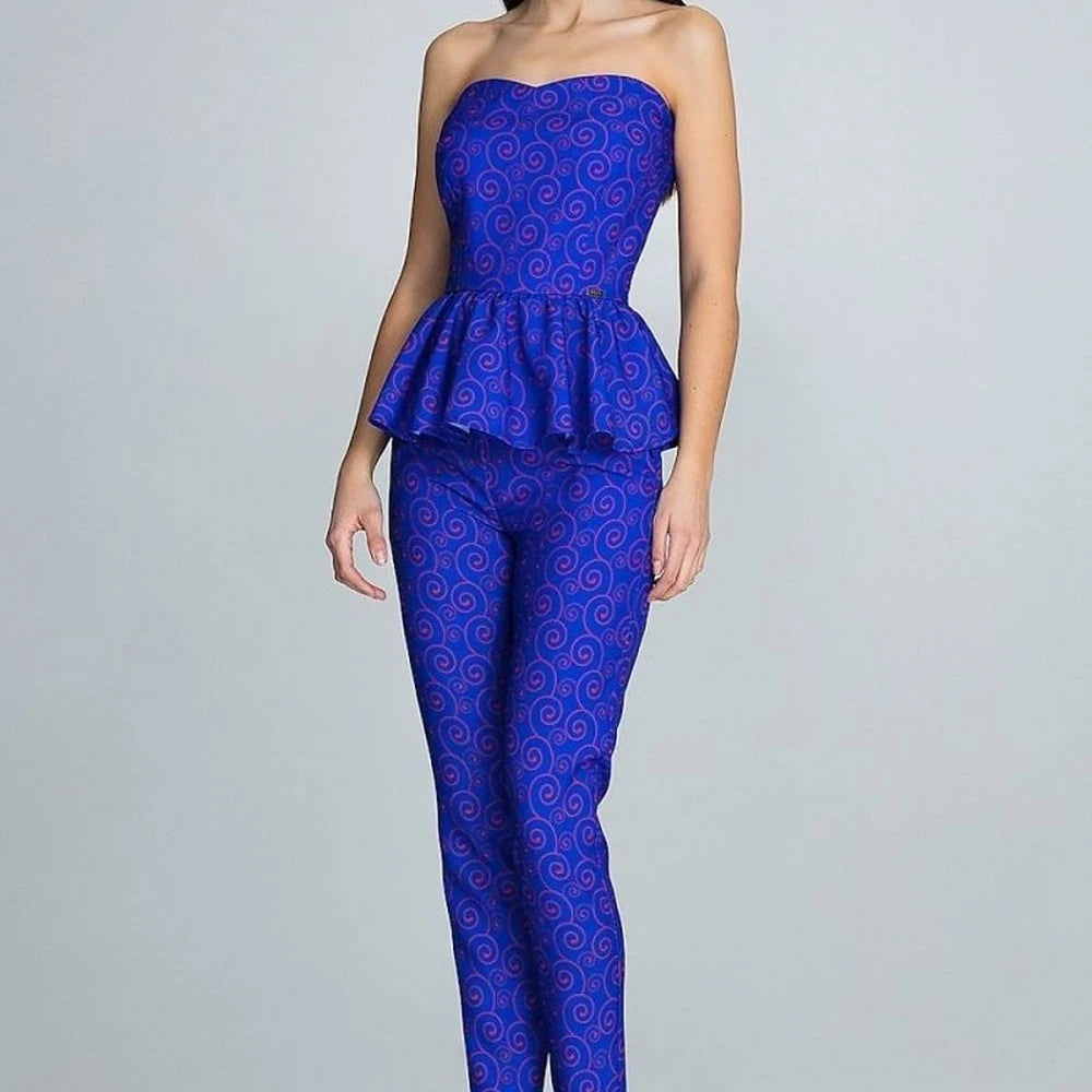 Elegant Set: Trousers and Corset Top
