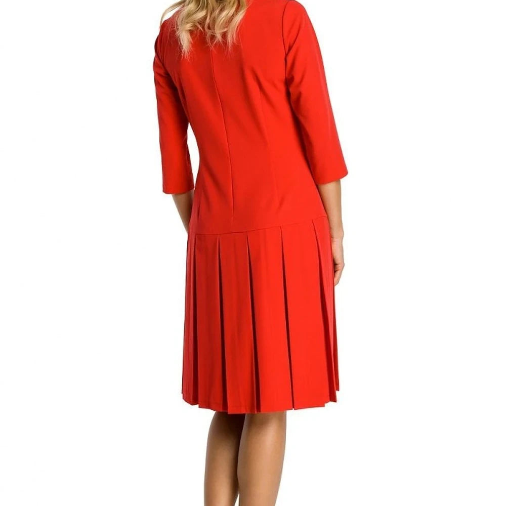 Cute Dress with Dropped Waist