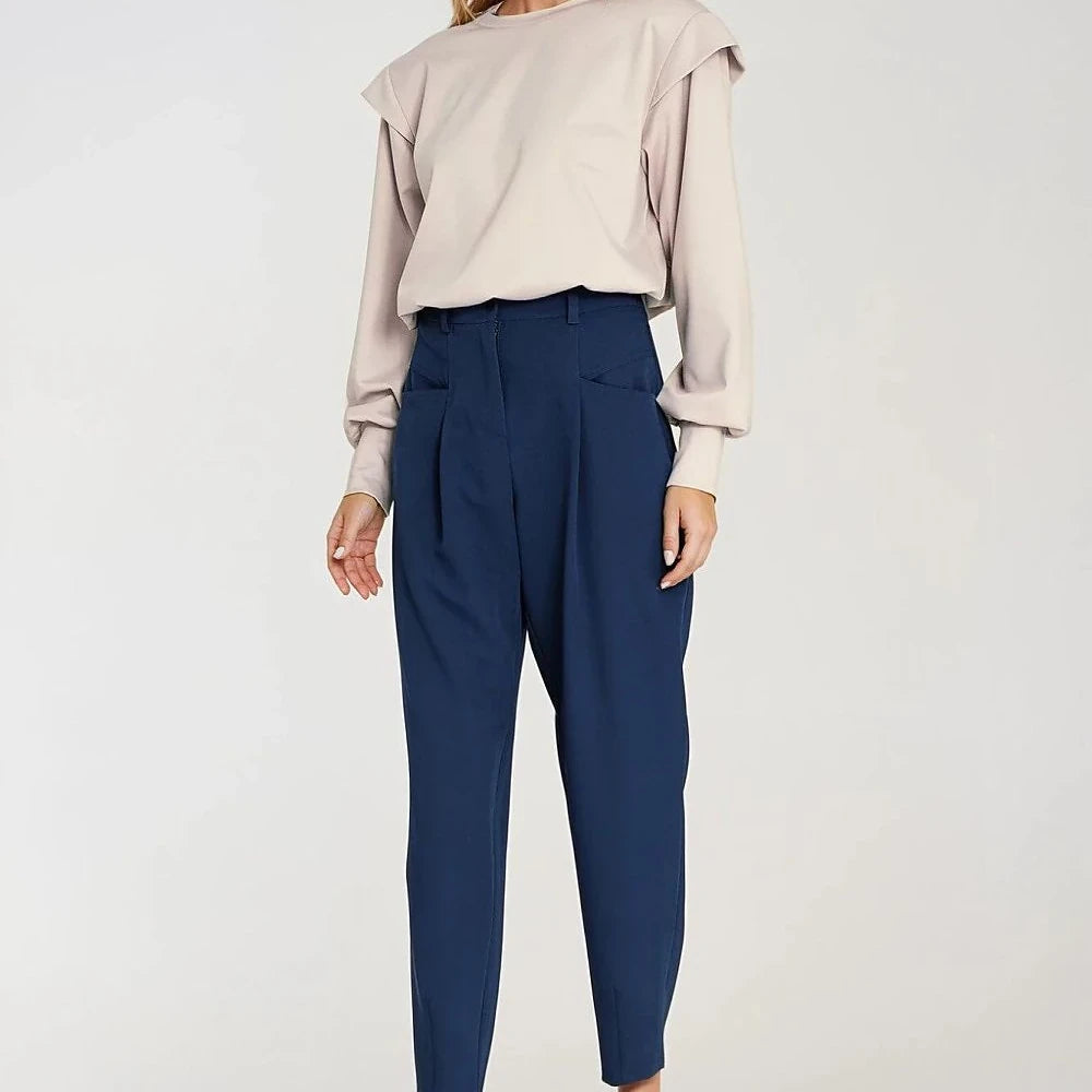 Oversized Balloon Leg Trousers