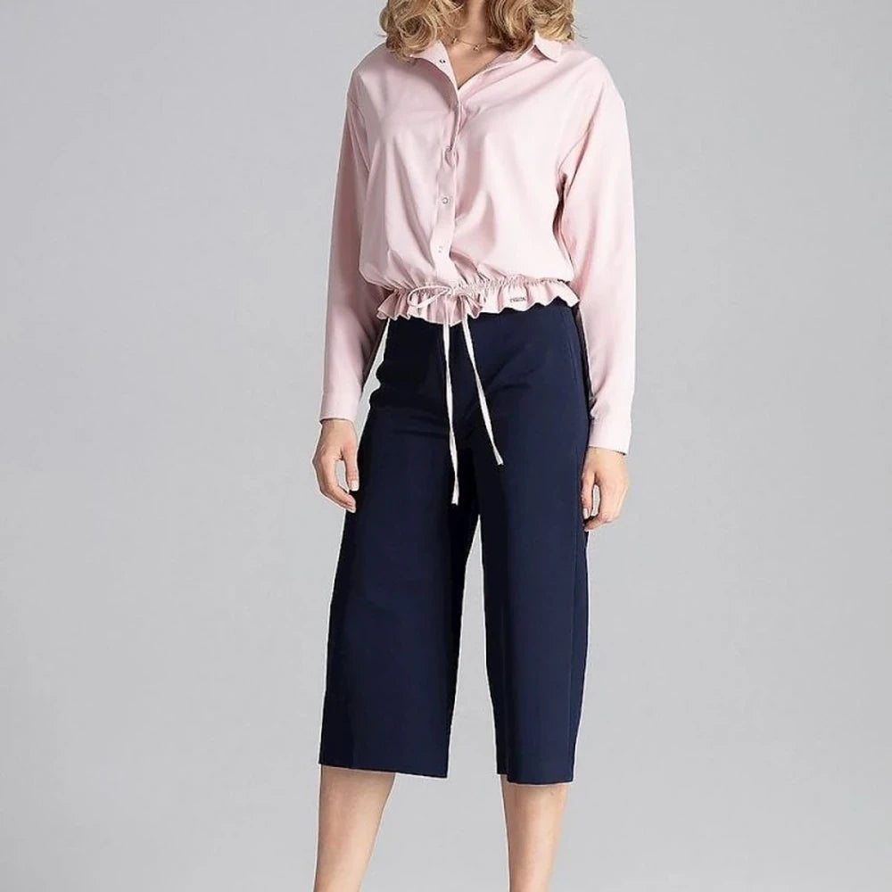 Women's Wide Leg Trousers 7/8 Length