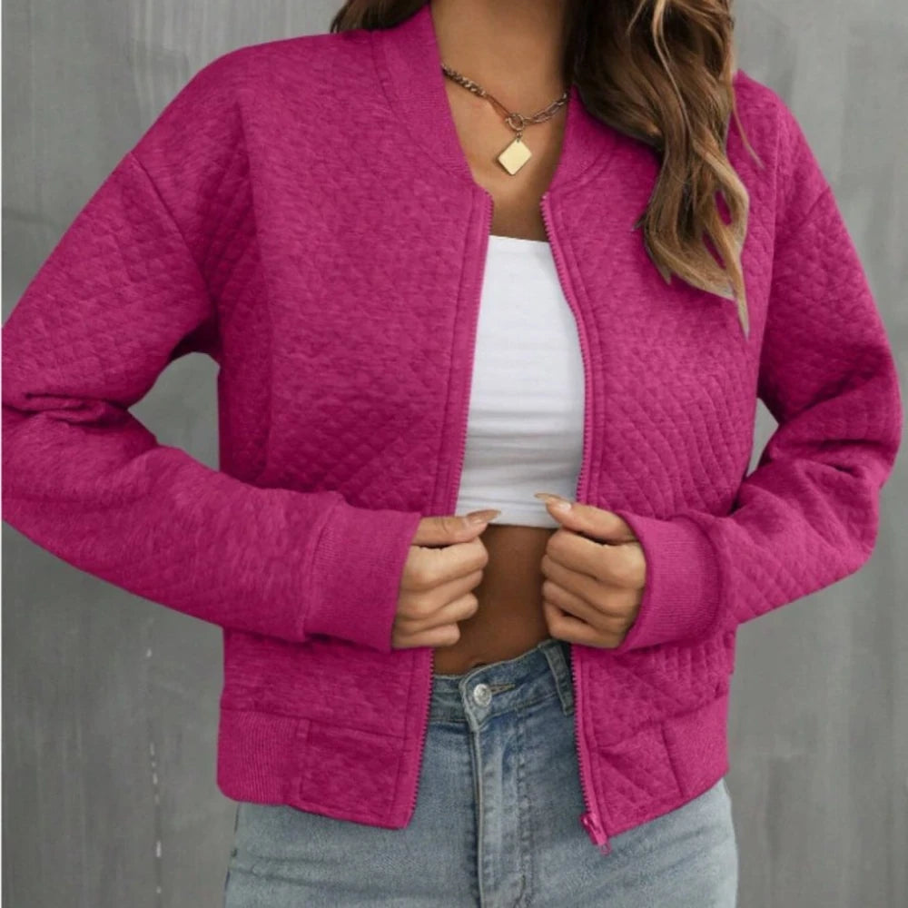 Zip Up Long Sleeve Jacket