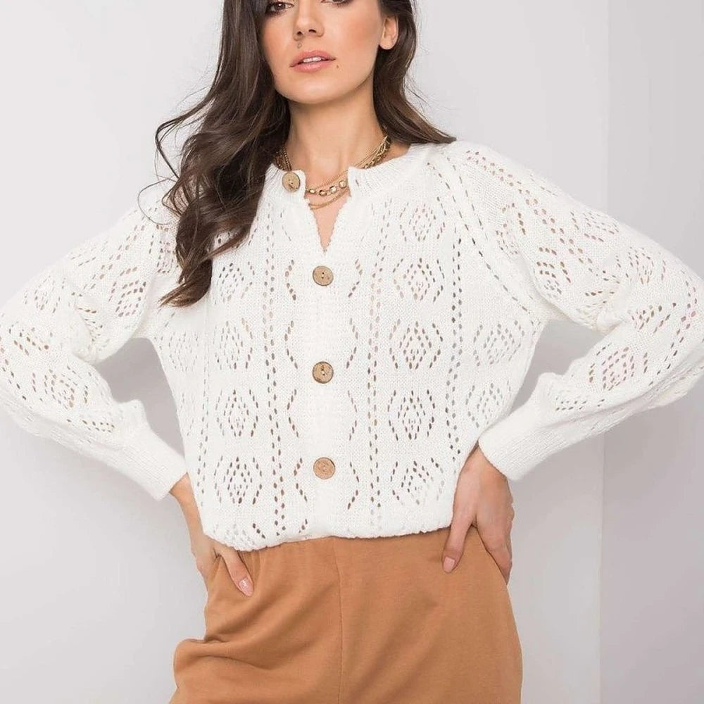 Unbuttoned Long Sleeve Cardigan Sweater