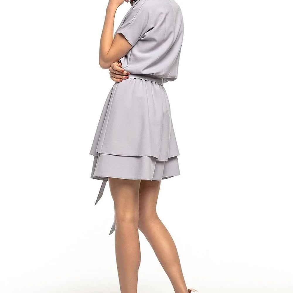 Elegant Double Skirt Maxi Dress