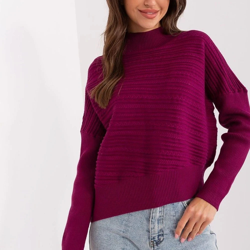 Women's Long Sleeve Turtleneck Sweater