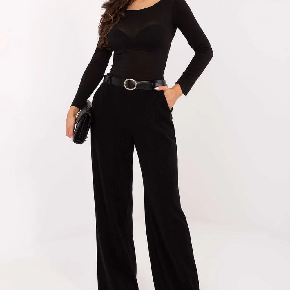 Women's Corduroy Wide Leg Trousers