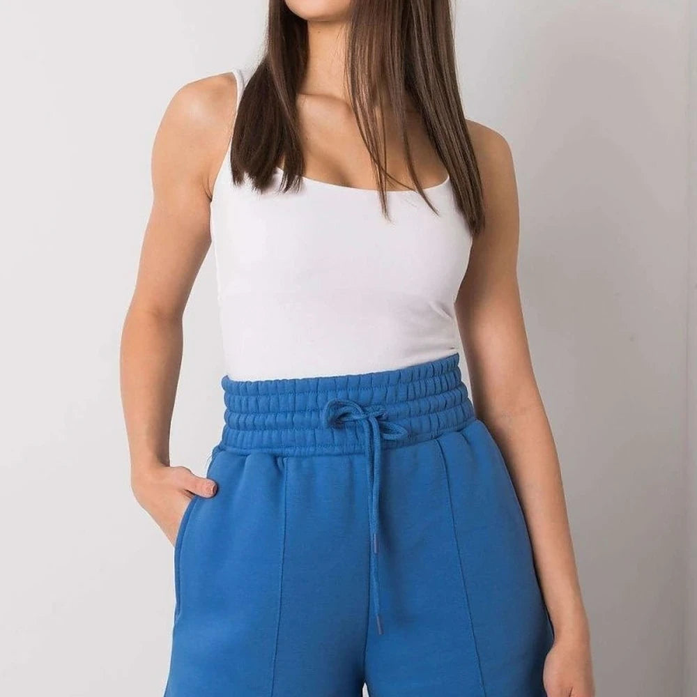 Cotton Shorts with Elastic Waistband