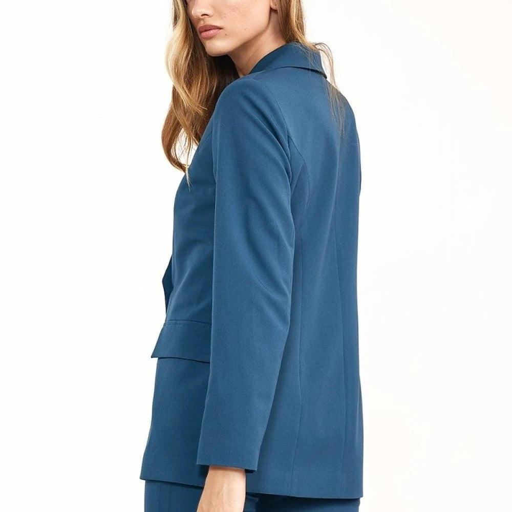 Double-Breasted Autumn Blazer Jacket