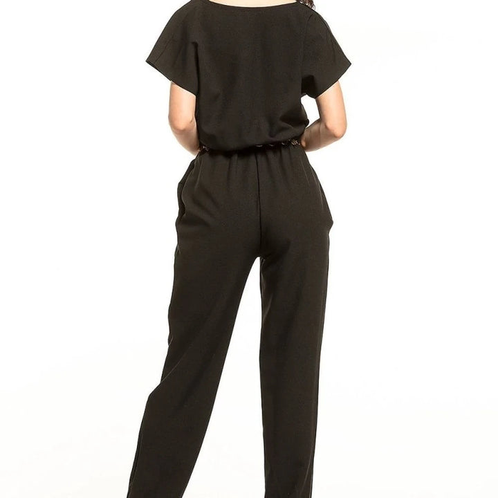 Green Envelope Neck Jumpsuit