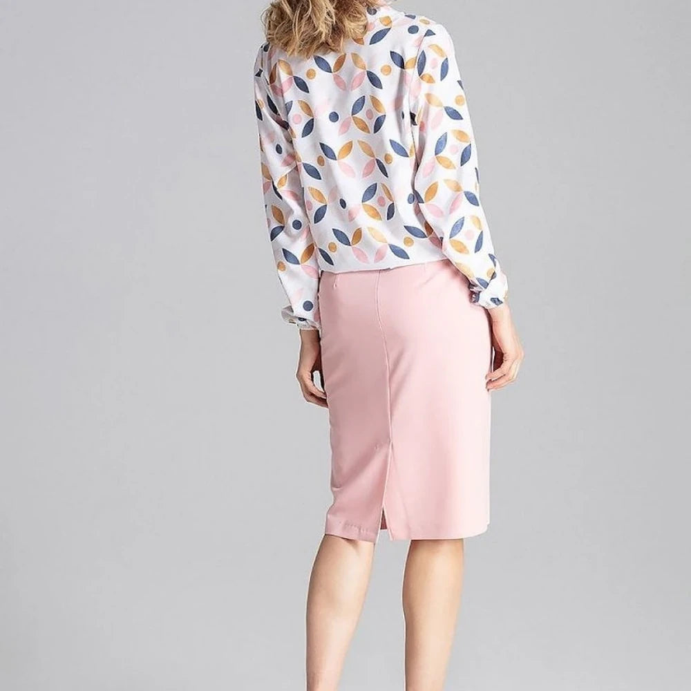 Classic Knee-Length Pencil Skirt