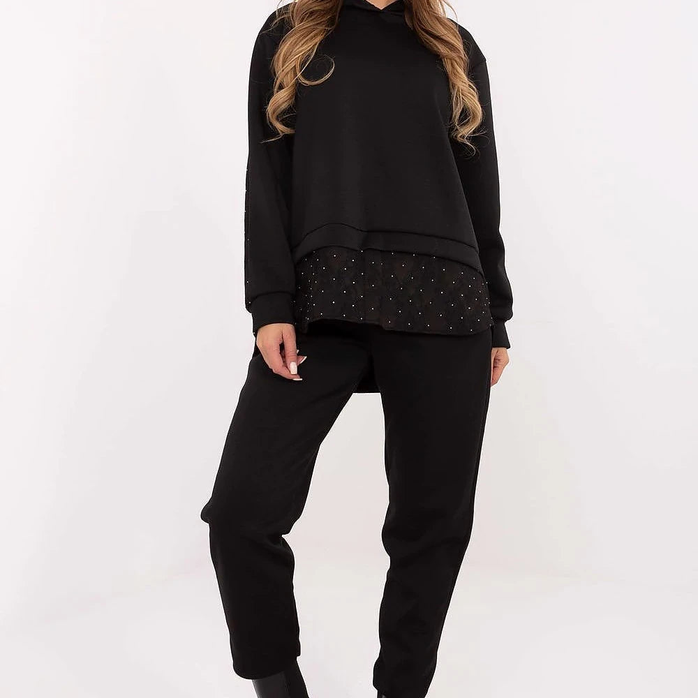 Viscose Elastane Hoodie & Pants Set