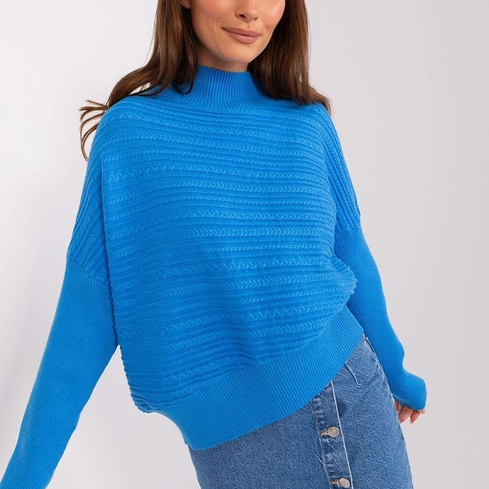Women's Long Sleeve Turtleneck Sweater