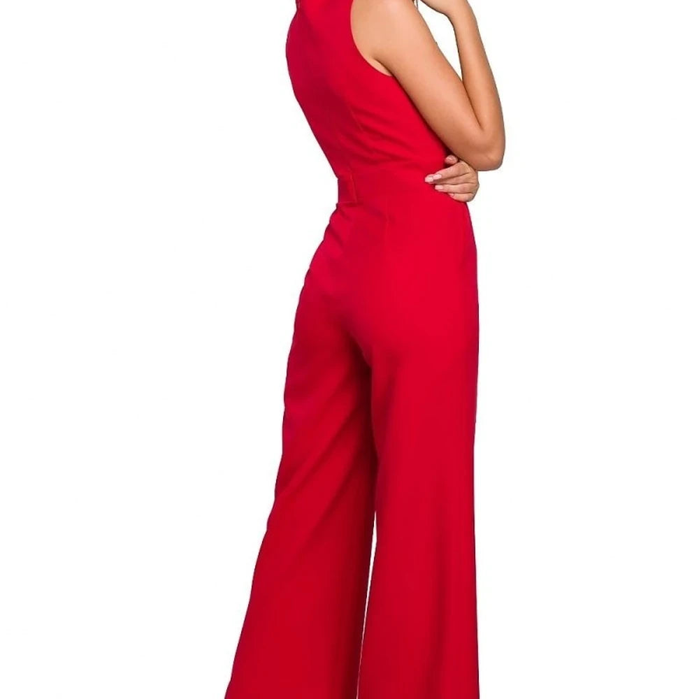 Women's Striped Wide-Leg Jumpsuit